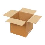 Karton 1-wellig 110x110x110 mm Braun 