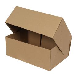 Klappschachtel für E-Commerce 350x240x140 mm Braun T01
