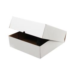 Klappschachtel für E-Commerce 400x400x120 mm Weiß 