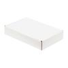 470x340x80 mm Doppelt Gewellte Ziplock-Box Weiß