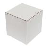 50x50x50 mm Weißer Karton Einzelwellpappe
