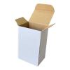 75x55x120 mm Weißer Karton Einfach Gewellt
