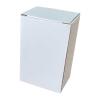 75x55x120 mm Weißer Karton Einfach Gewellt