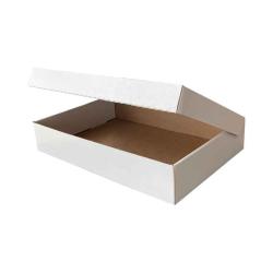 320x220x60 mm Weiße Pappschachtel