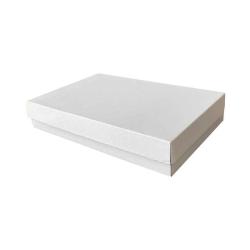320x220x60 mm Weiße Pappschachtel