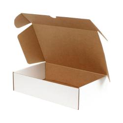 335x335x80 mm Weißer Karton Mit Schloss