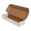350x100x70 mm Weiße Pappschachtel