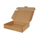 390x220x80 mm Box Kraft Doppelt Gewelltes Ziplock