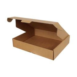 390x220x80 mm Box Kraft Doppelt Gewelltes Ziplock