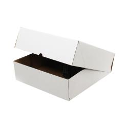 410x320x200 mm E-Commerce Versandbox Weiß 4 Punkt Box