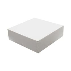 410x320x200 mm E-Commerce Versandbox Weiß 4 Punkt Box