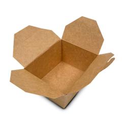 Snackbox 197x140x50 mm 51 Oz Kraftkarton Unbedruckt 1000 Stück