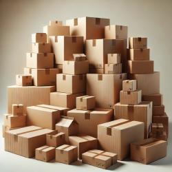 Produktion von Kartons mit Sondermaßen und Bedruckung