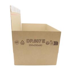 Karton mit Automatikboden 350x250x80 mm DHL Kleinpaket