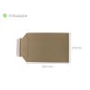 Versandtaschen Voll-Pappe braun 175x250 mm
