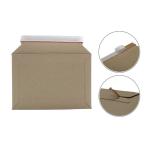 Versandtaschen Voll-Pappe braun 175 x 250 mm - Querbefüllung