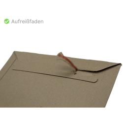 Versandtaschen Voll-Pappe braun 215x270 mm