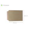 Versandtaschen Voll-Pappe braun 295x375 mm