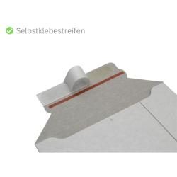 Versandtaschen Voll-Pappe weiss 250x353 mm