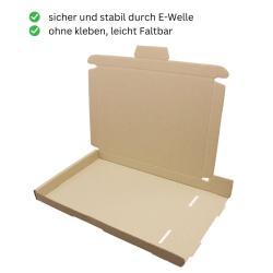 Großbriefkarton 180x160x15 mm BRAUN GB 0