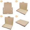 Großbriefkarton 180x160x15 mm BRAUN GB 0