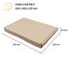 Großbriefkarton DIN A5 230x160x20 mm BRAUN 7800 Stück