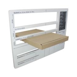 Großbriefkarton 245x185x20 mm BRAUN GB 2.1