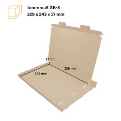 Großbriefkarton 350x250x20 mm BRAUN GB 3