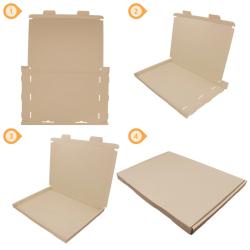 Großbriefkarton 350x250x20 mm BRAUN GB 3