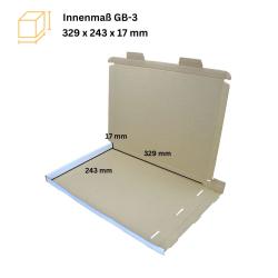  Großbriefkarton 350x250x20 mm WEISS GB3