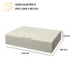 Graskarton Maxibrief 240x160x50 mm MB3