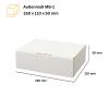 Maxibriefkarton 160x110x50 mm WEIß MB-1