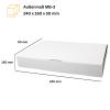 Maxibriefkarton 240 x160x50 mm WEIß MB-3