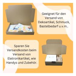 Maxibriefkarton 350x250x50 mm WEIß MB-6