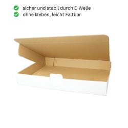 Maxibriefkarton International 350x250x30 mm WEISS MB6