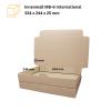 Maxibriefkarton International 350x250x30 mm BRAUN