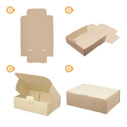 Maxibriefkarton International 350x250x30 mm BRAUN