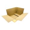 Faltkarton 350x250x100 mm Päckchen S braun