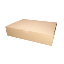 Faltschachtel DHL Kleinpaket 350x250x80 mm braun Fefco 0426