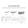 Faltkarton 115x115x535 mm