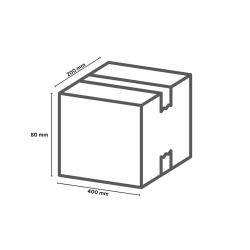 Faltkarton 400x200x80 mm