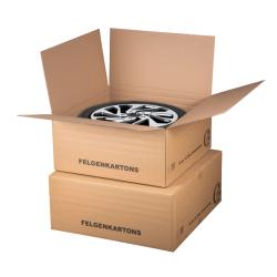 Felgenkarton mit Zusatzrillung 20 Zoll (20") Lose 550x550x340 mm